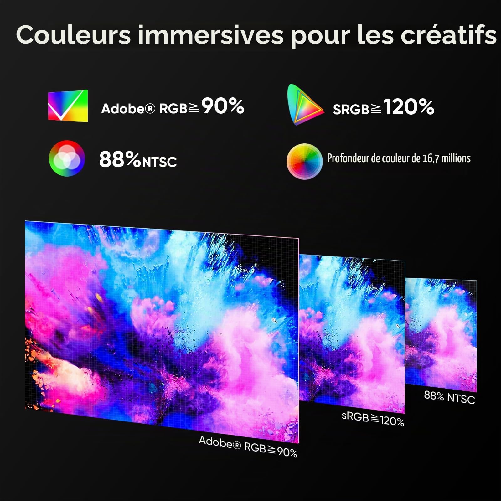 XP-Pen Artist 22R Pro Tablette Graphique à Ecran Professionnelle de 21,5 Pouces Stylet Passif sans Batterie à 8192 Niveaux Compatible Mac et Windows