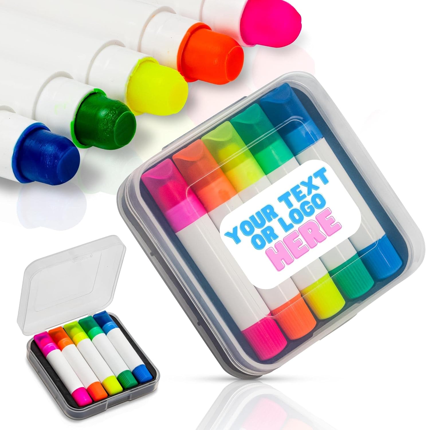 Personalized Highlighters Customizable Text or Logo No bleed Through Custom Gel