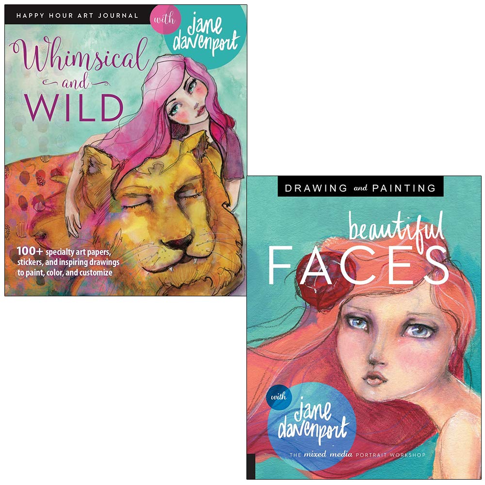 Whimsical and Wild & Drawing And Painting Beautiful Faces By Jane