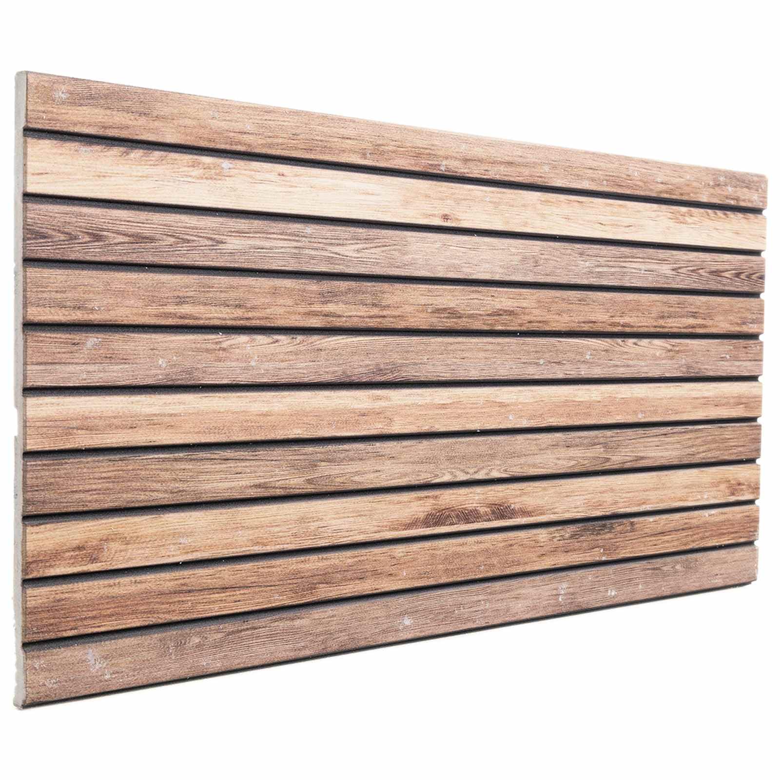 Revestimiento de pared autoadhesivo EPS, paneles de pared imitación ladrillo marrón 100x50