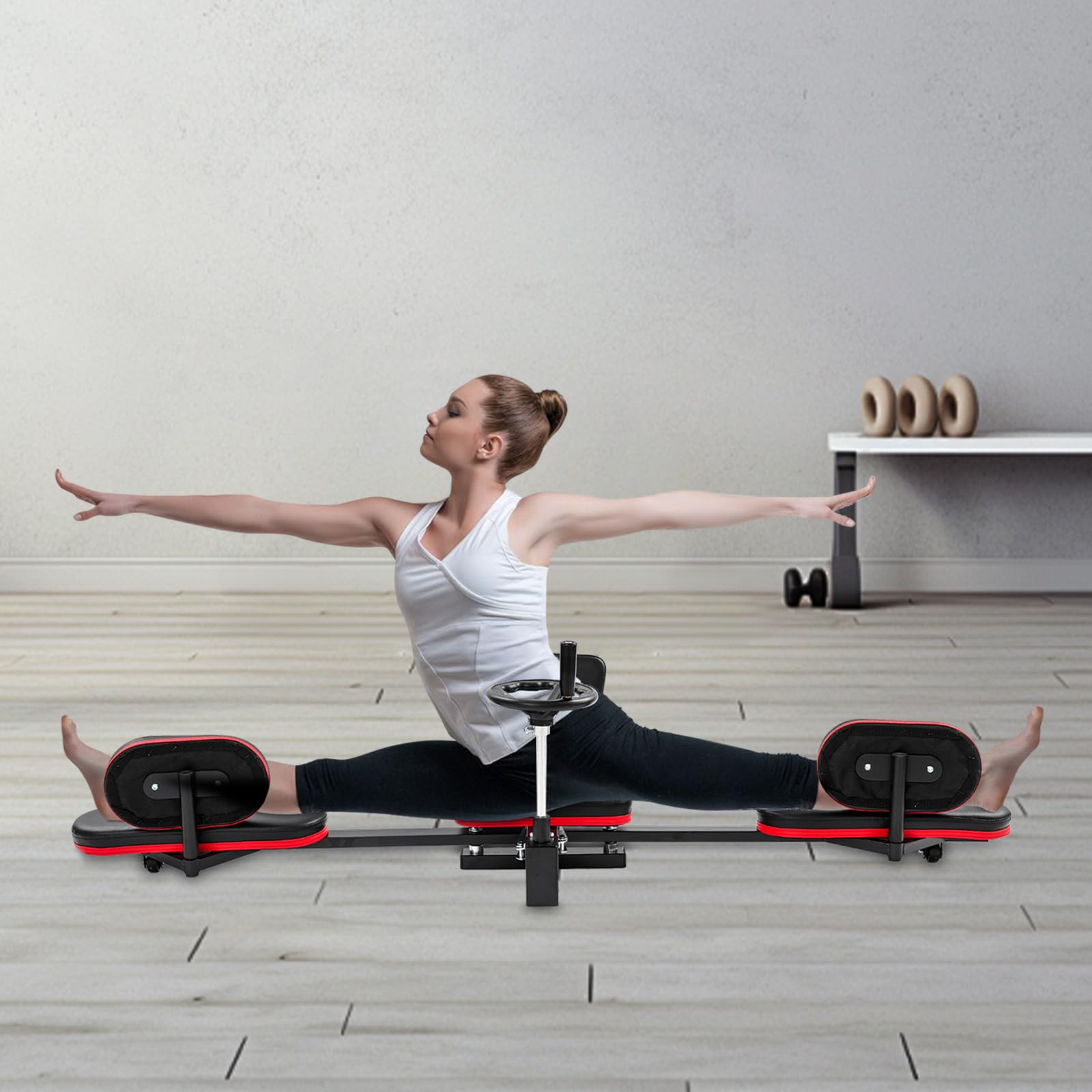 Étirement des jambes, arts martiaux et écarts, machine d'entraînement d'étirement des jambes, charge maximale : 120 kg, entraîneur d'étirement des jambes