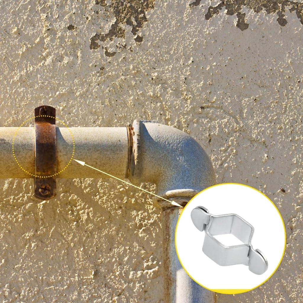 5Pcs Hexagon Hose Connector Spanner Water Faucet Line Wrench Detachable Nut Water Heaters Hexagonal Tube Installation
