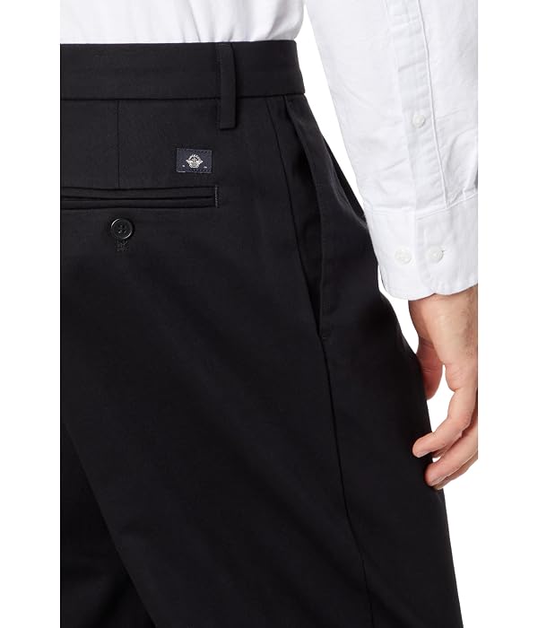 Dockers® Men's Signature Khaki Classic Fit Iron Free with Stain Defender® - Pleated (Regular and Big & Tall), Beautiful Black, 42W x 30L by DOCKERS - Used condition - Image 4