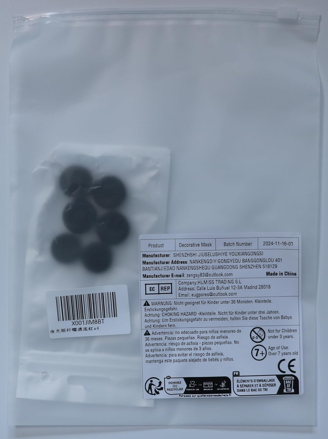 Performance Joystick Analog Stick Thumb Grips Set of 6 Compatible with PS5, PS4, Xbox Series X/S Xbox One, Switch Pro Controller White & Red