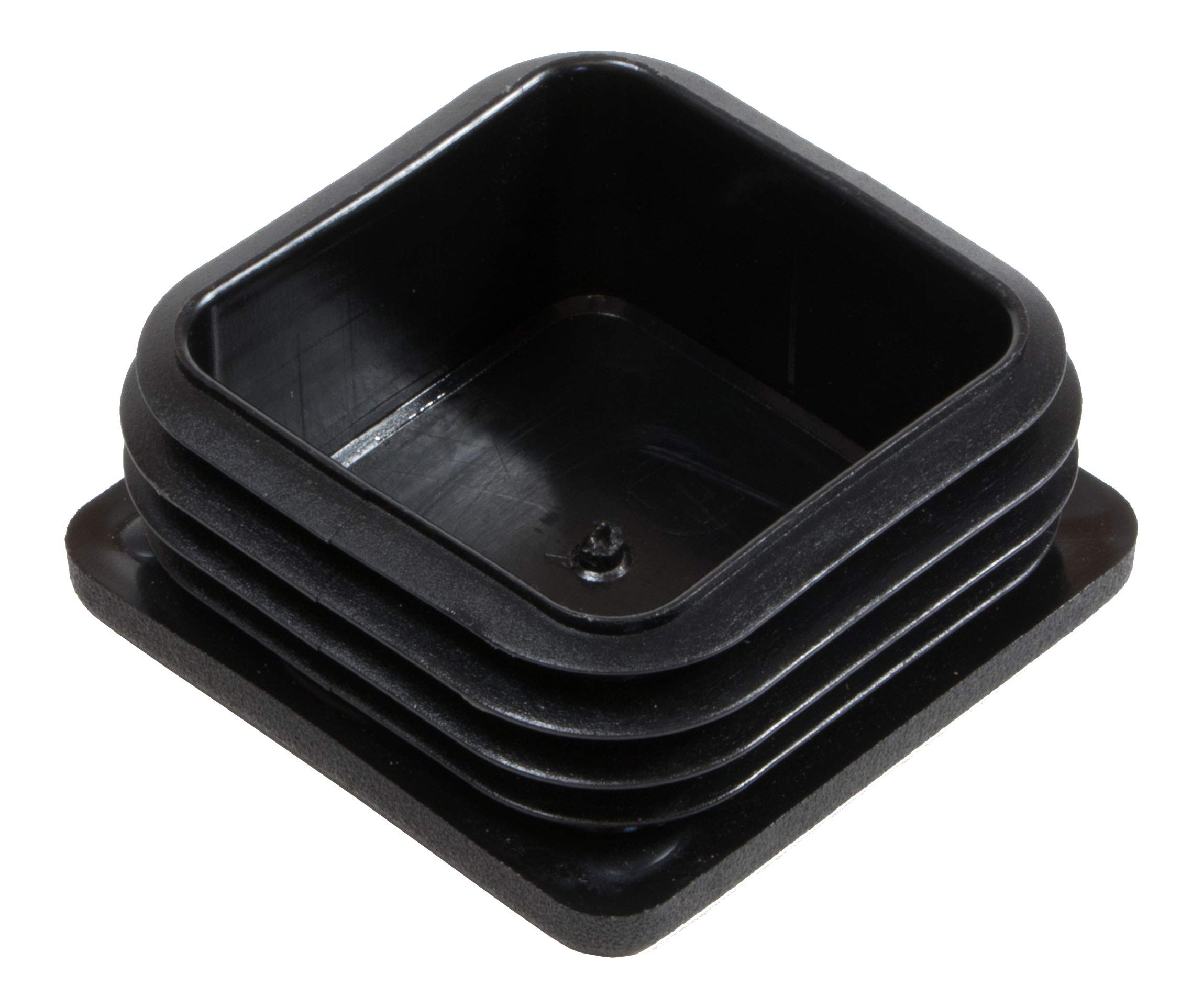 Tappi Per Tubo Quadrato 80x80mm - Nero, 4 Pezzi Per Mobili Da Giardino - Foto 5
