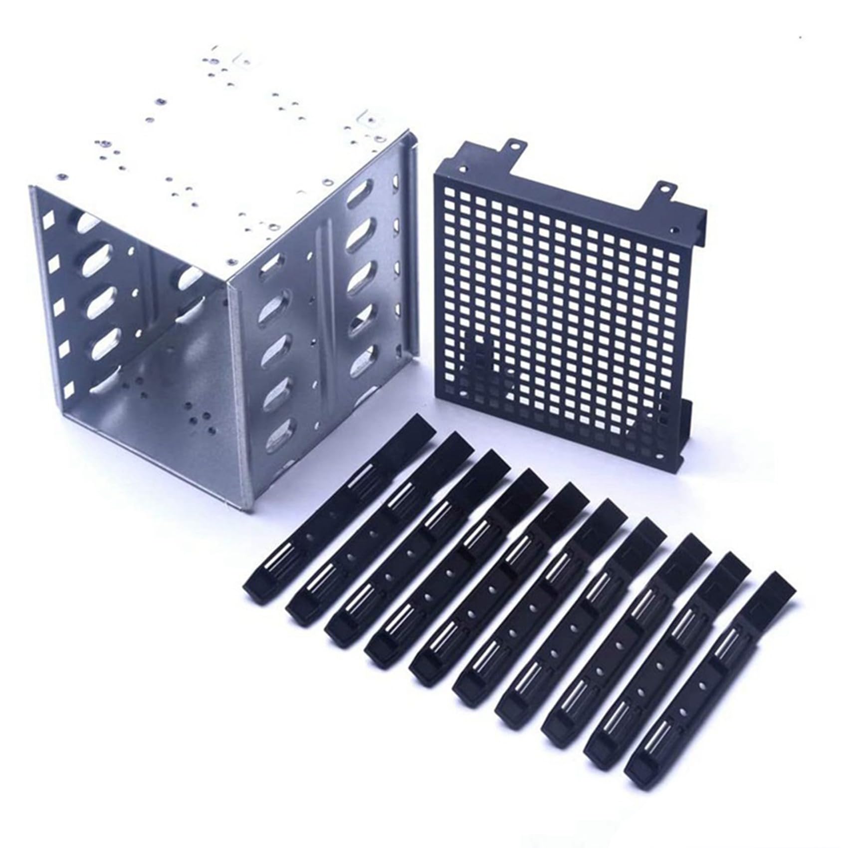 Lot de 3 boîtiers de disques durs SATA HDD de 5,25" à 5" x 3,5"