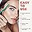 ZOMCHI Eyebrow Razor, Face Razors for Women&Men, Eyebrow Trimmer Shaper with Precision Cover, Facial Shaver with 6 Blades (Green)
