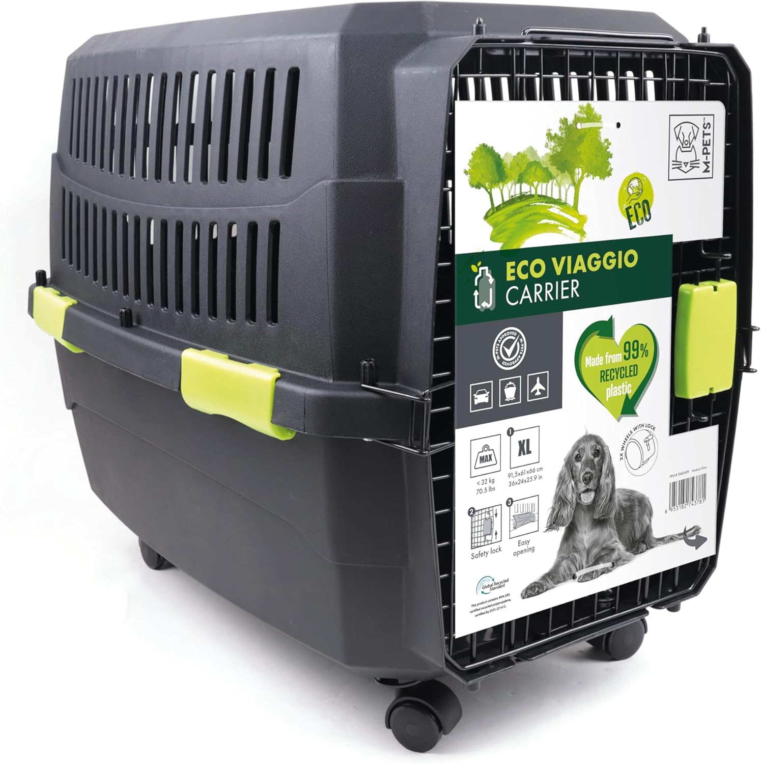 KIKII ペットカート 犬 猫バギー 中型犬 多頭 耐荷重25kg 猫 カート