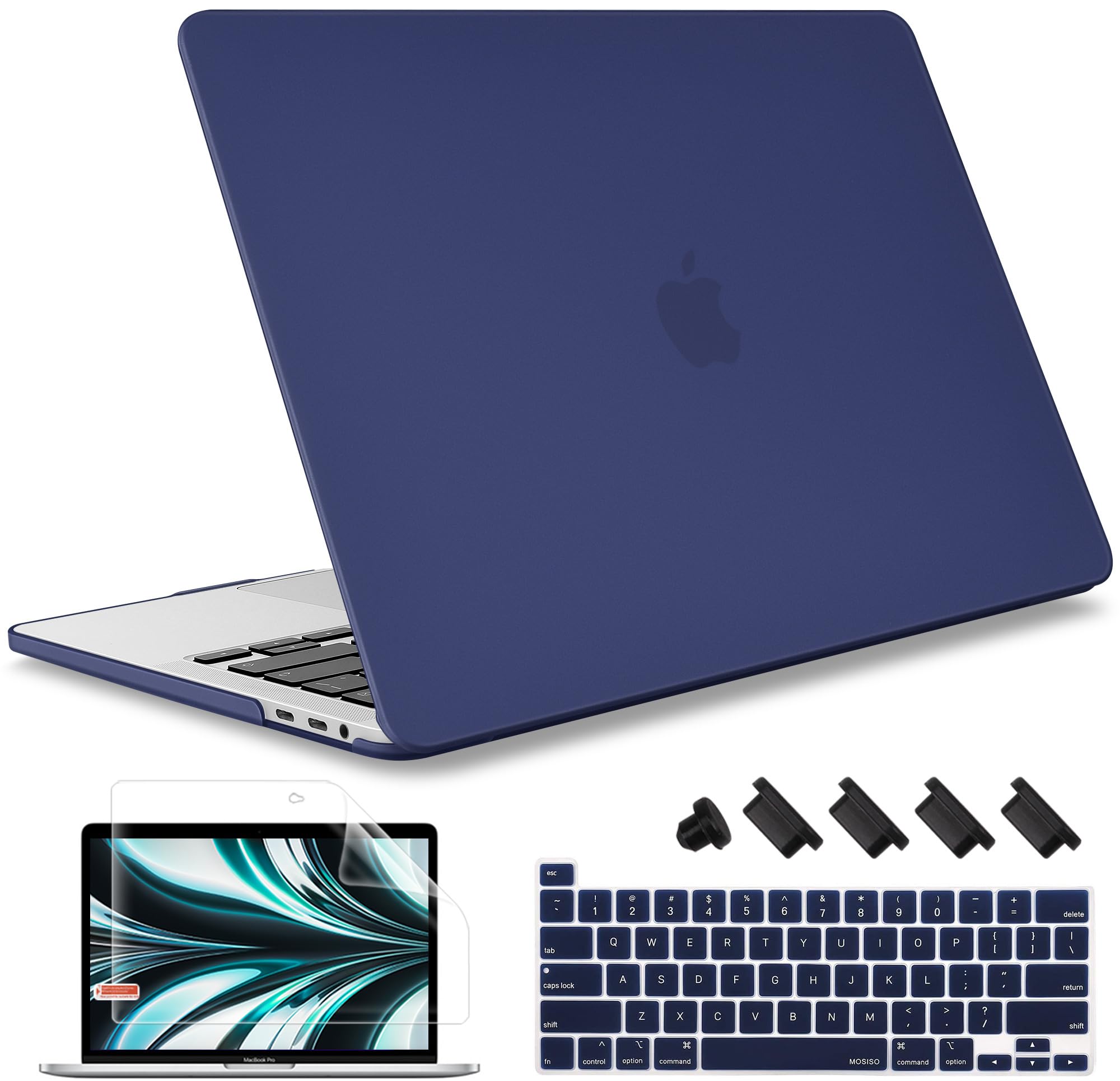 May Chen for MacBook Pro 16 Inch 2019 Release Model: A2141, Hard Shell Case Cover Screen Protector & Keyboard Cover for MacBook Pro 16 Retina with