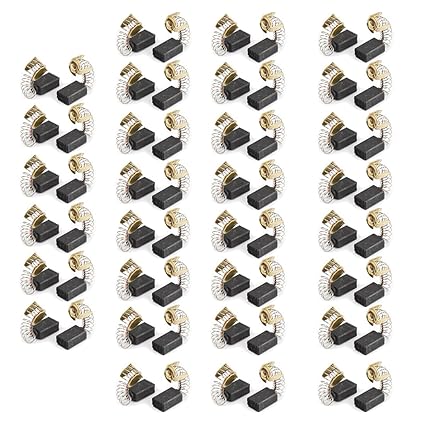 Aexit 13mmx8mmx5mm (Electrical equipment) Motor Carbon Brushes 60 Pcs for Generic (20ry482qf325) Electric Motor