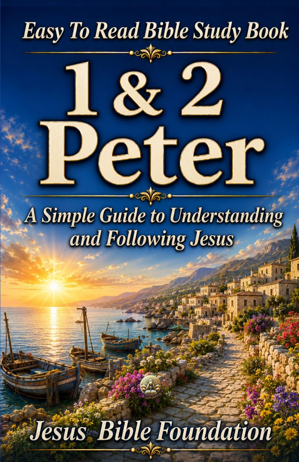 Easy to Read Bible Study Book 1 & 2 Peter: A Simple Guide to Understanding and Following Jesus