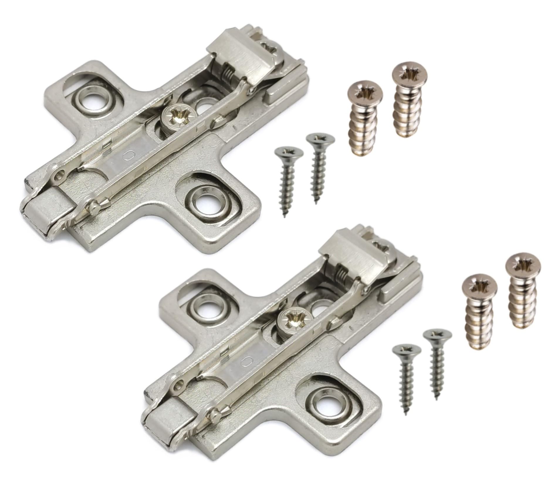 Gamobifer Base For Salice Hinges With Quick Release And Quick Release Cross, H00, Metal, Untreated