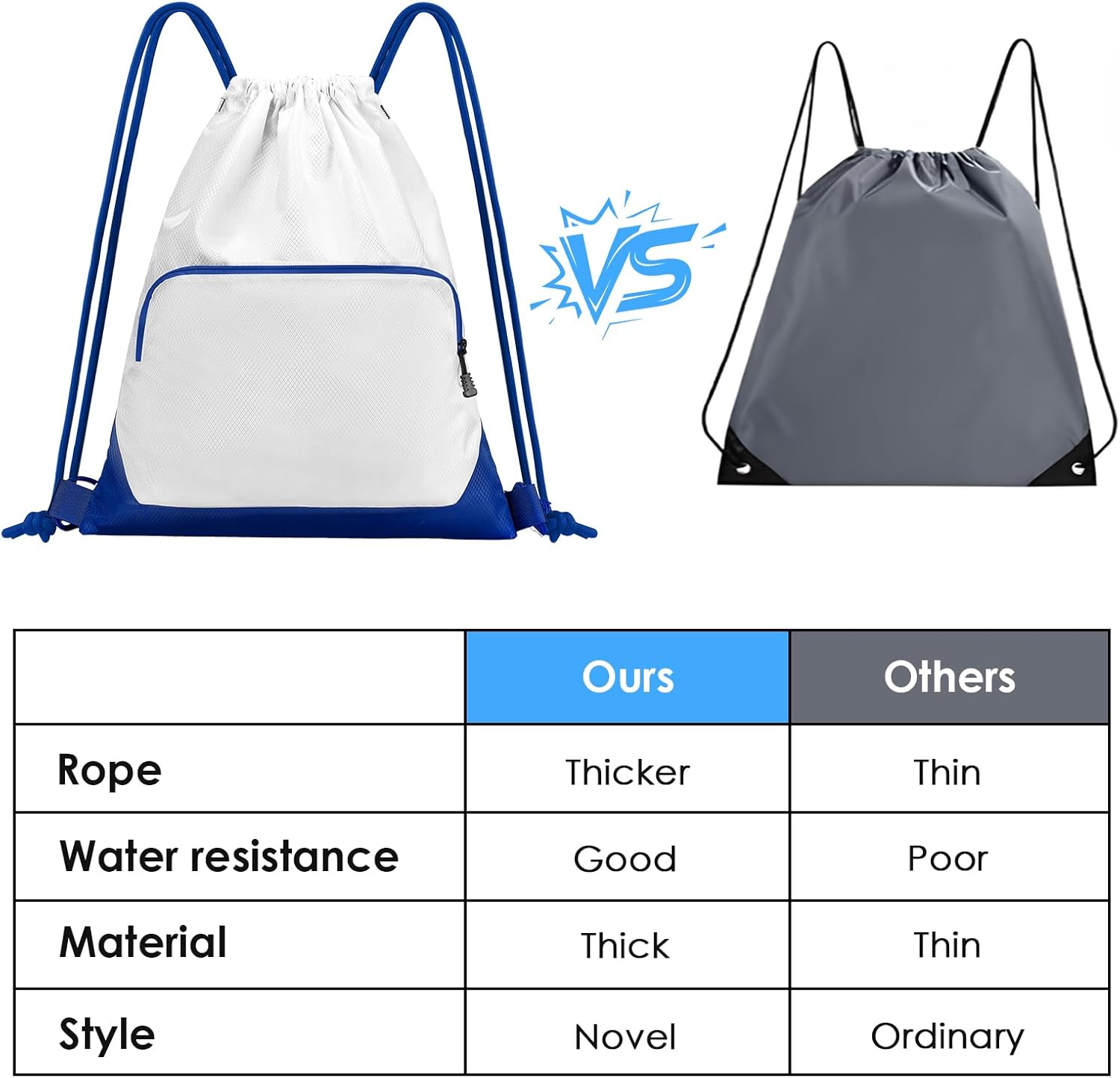 Sports Gym Drawstring Backpack Bag,Reusable Cinch Bag String Backpack for Basketball Soccer