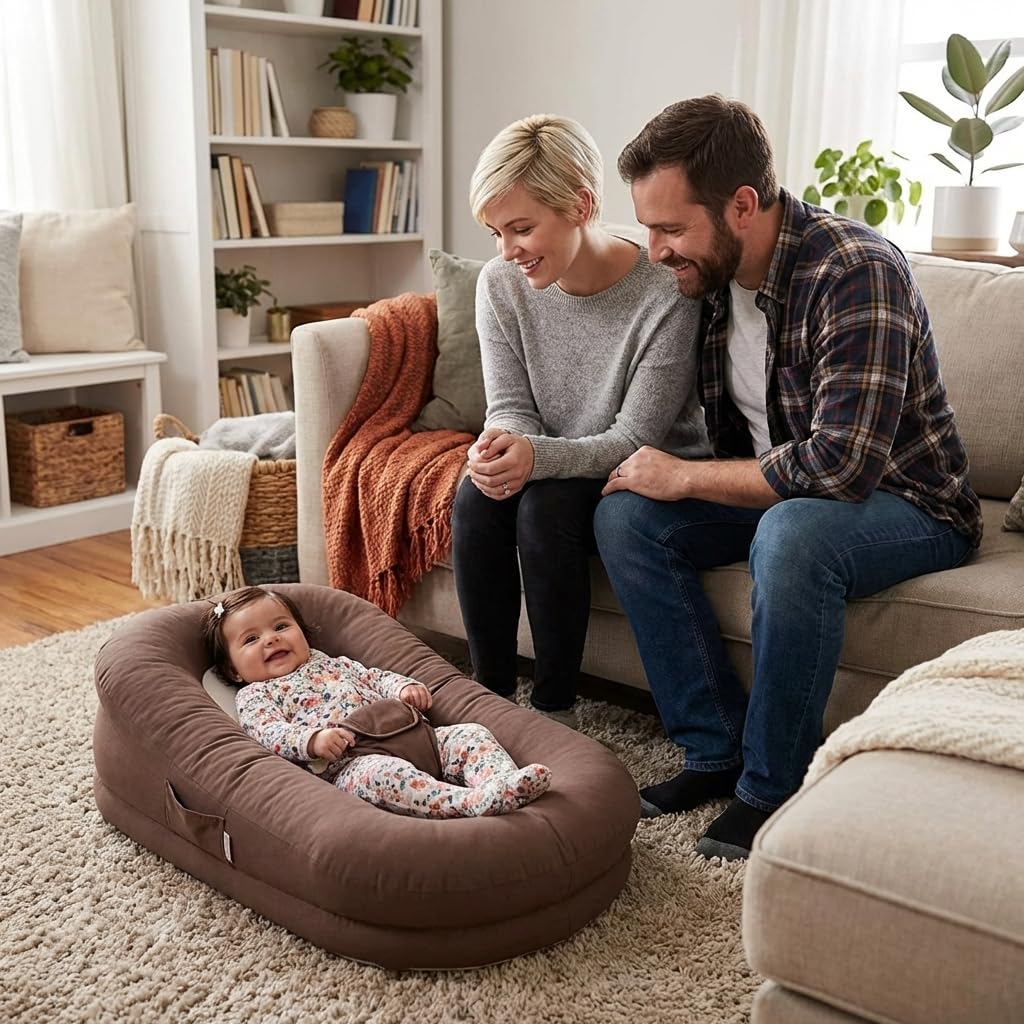 2026 New Pillow Lounger, Lounger Pillow for 0-24 (Gray) — view 6