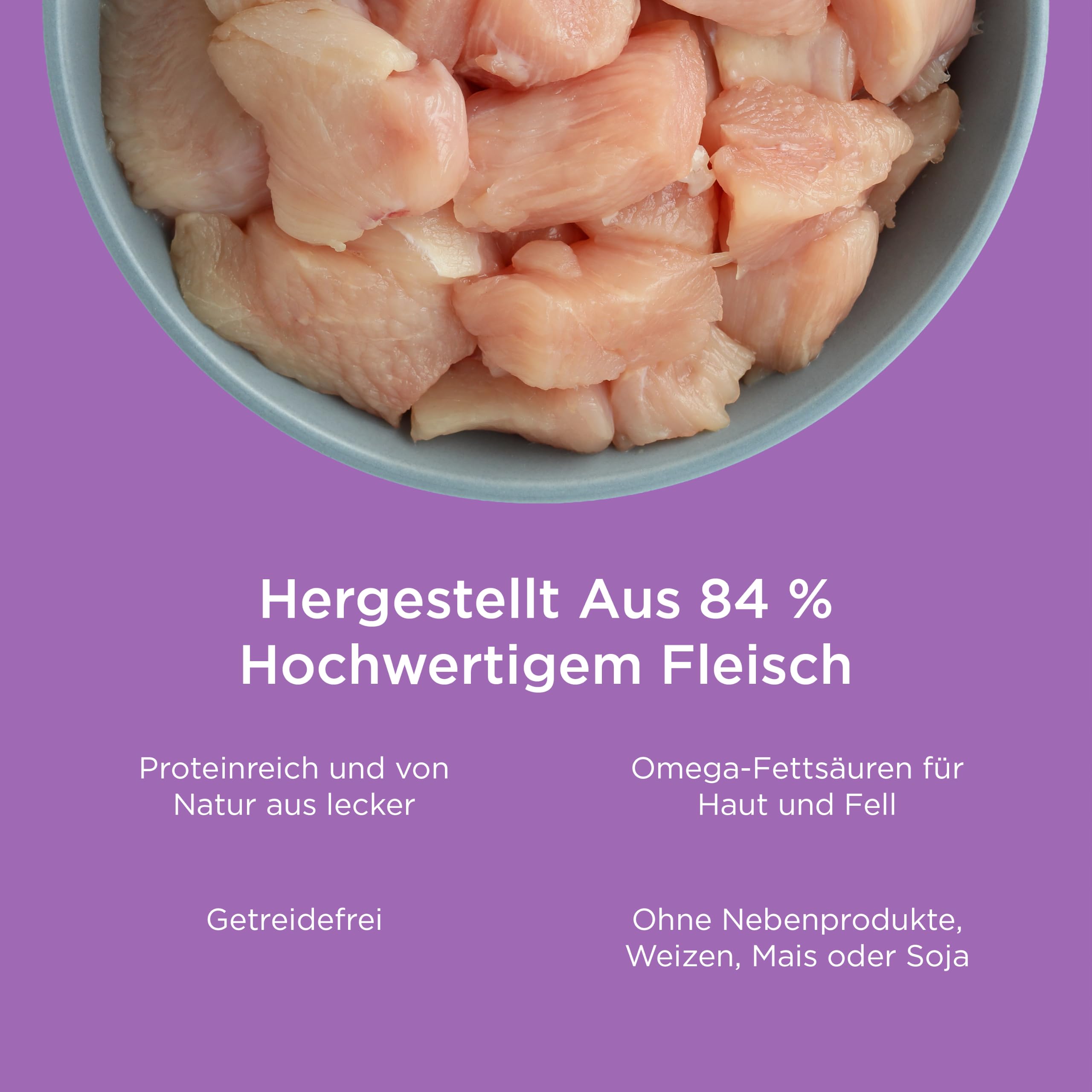 Go! Solutions Katzentrockenfutter Huhn, Truthahn & Ente Carnivore, 3,7 kg
