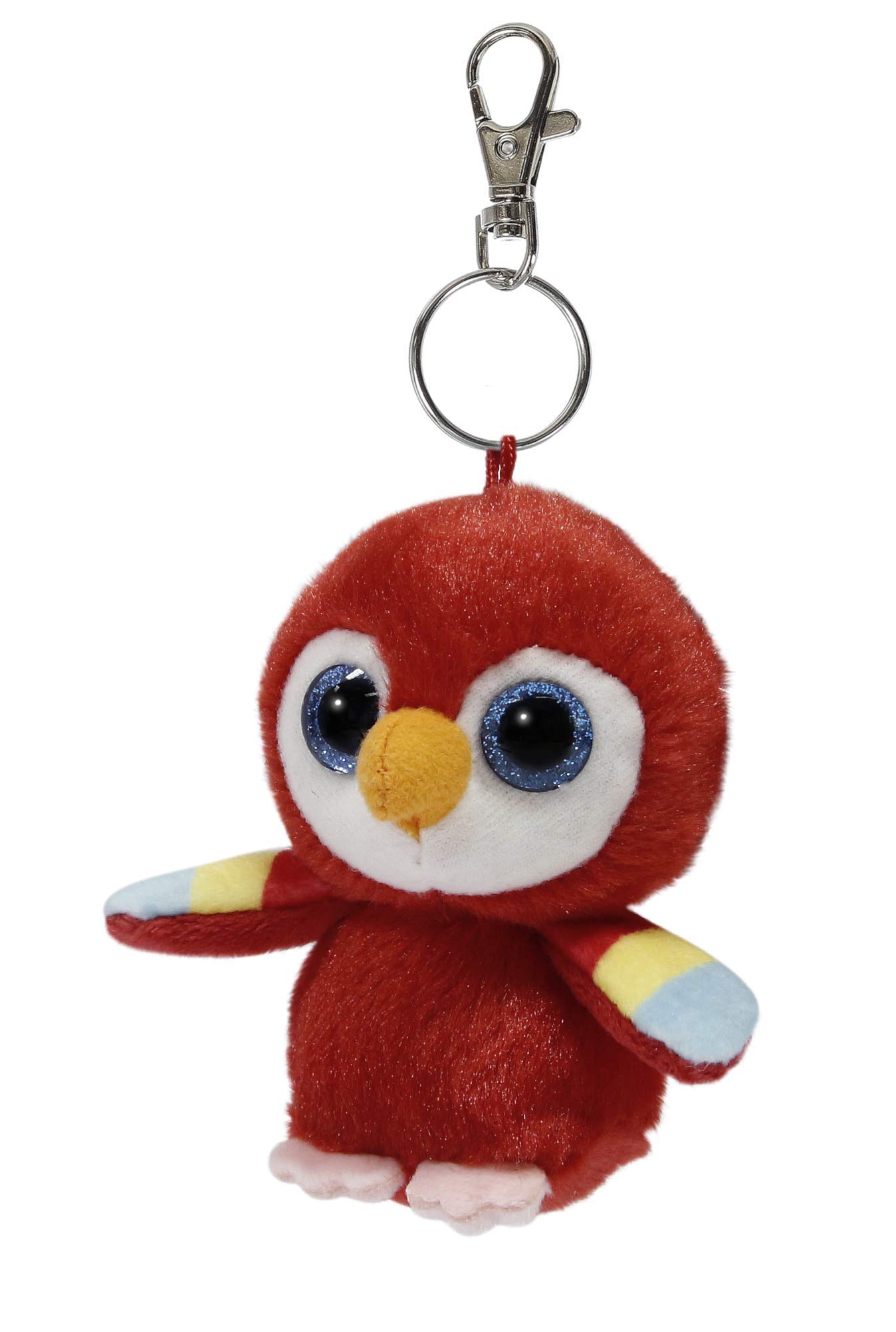 AURORAAurora World 61150 Lora Parrot Keychain, Red