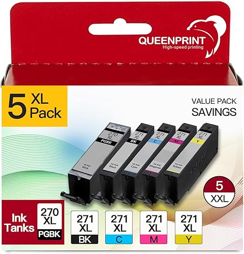 Miniatura 7 de Cartucho de tinta compatible de repuesto para Canon 250 251 XXL (negro, cian, magenta, amarillo) 250 251-5PK,Varios