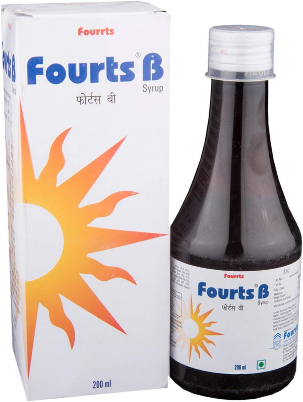 Fourts B - Bottle of 200 ml Syrup