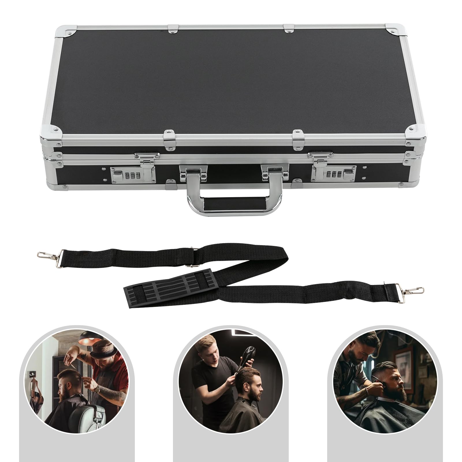 Kosmetikkoffer Schminkkoffer Hartschale Kosmetik Koffer Damen Groß Friseurkoffer Friseur Zubehör Make Up Organizer Friseurwagen Trolley Makeup