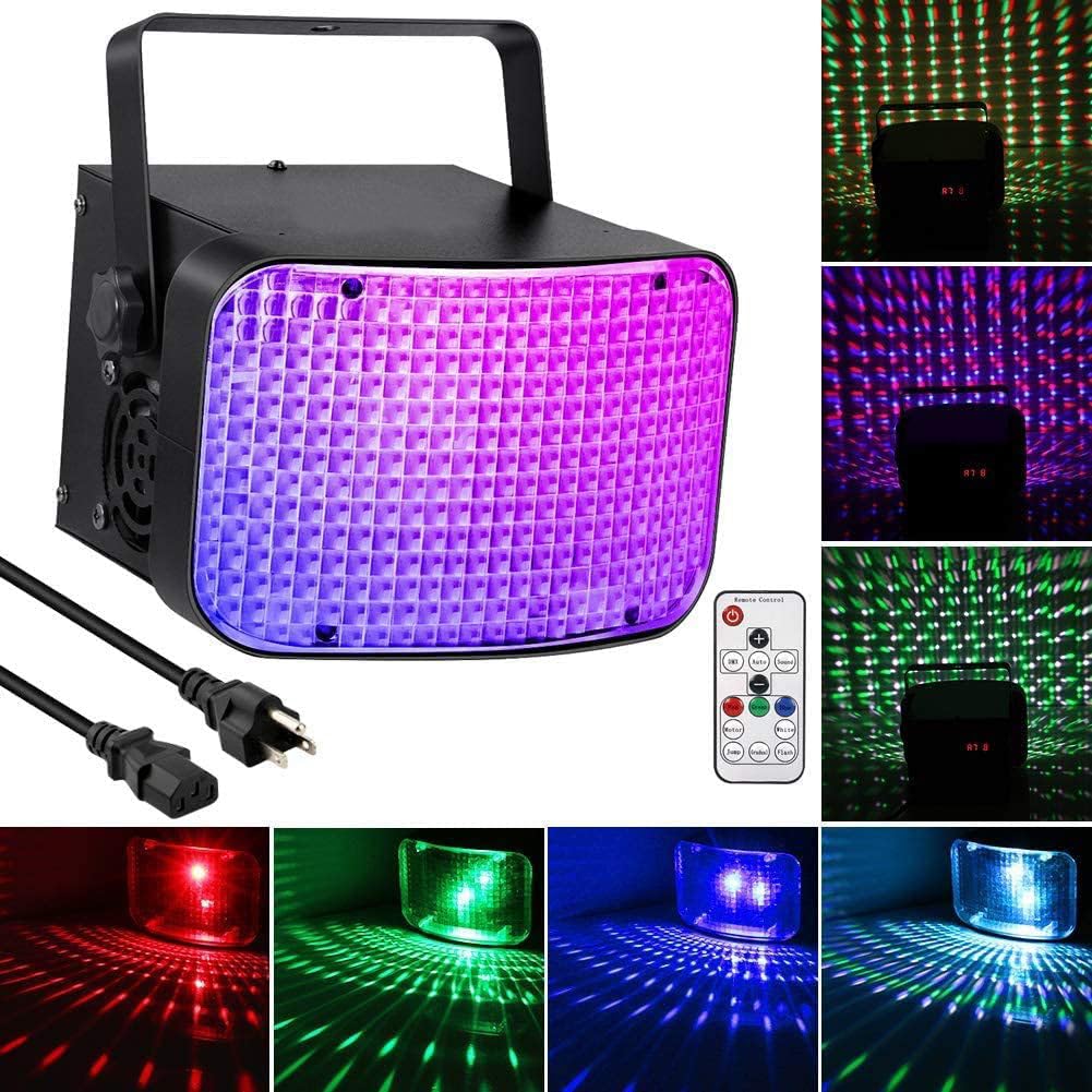 N-Gear DB41 Jeu de Lumière DJ Derby LED RGBW 30W DMX 7 Canaux Fête Disco
