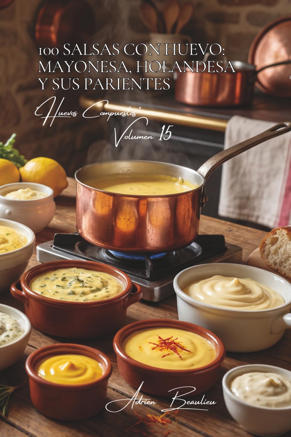 100 salsas con huevo: mayonesa, holandesa y sus parientes: Domine las emulsiones francesas que transforman sus platos (SERIE HUEVOS (25 libros) - Subserie "Huevos Compuestos" (10 libros))