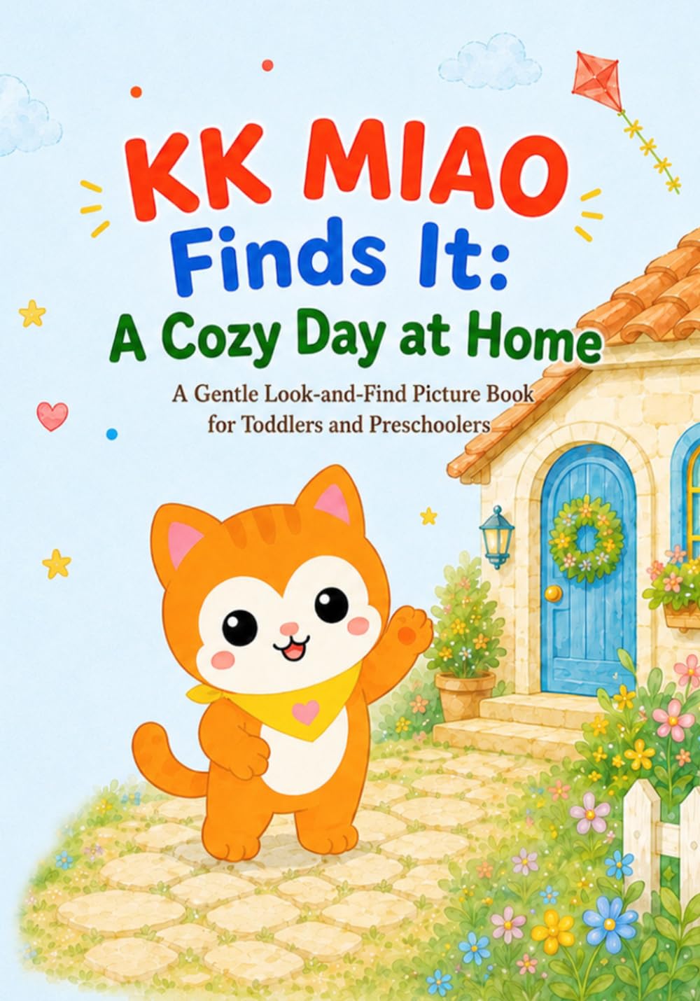 KK MIAO Finds It: A Cozy Day at Home: A Gentle Look-and-Find Picture Book for Toddlers and Preschoolers: 3 (KK MIAO Books)