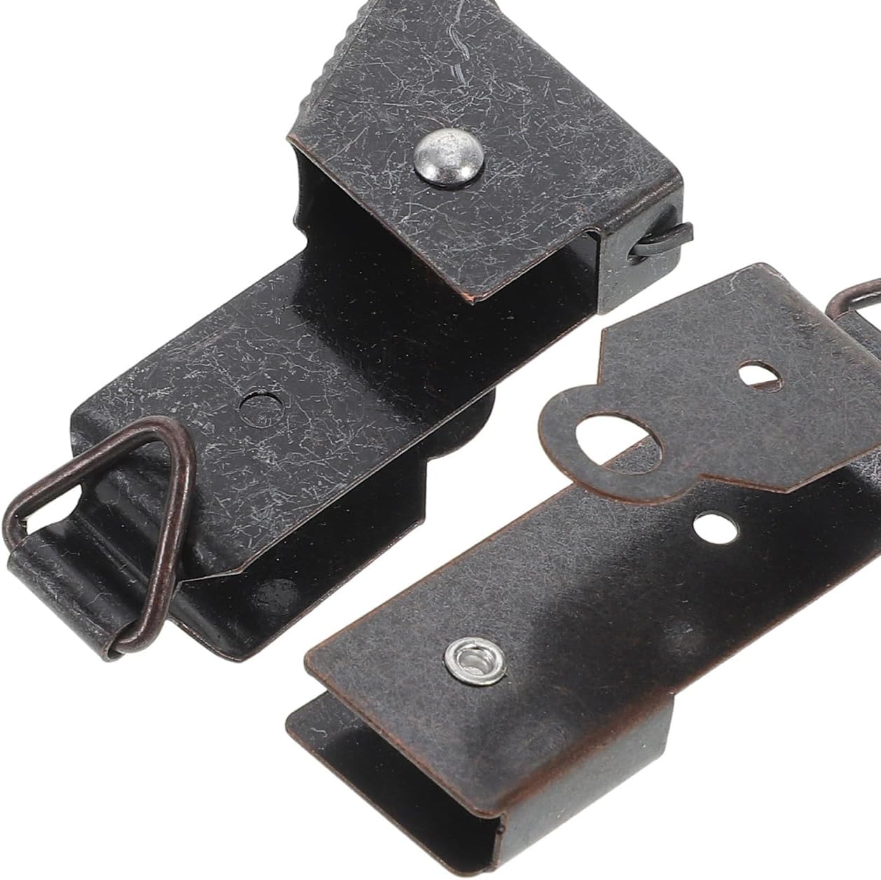 HOMSFOU Curtain Lifter Kit Roller Shade Replacement Part with Installation Hardware Home Roller Blind Fittings for Indoor Window Blinds and Bamboo Shades 2.16X1.37X0.59In