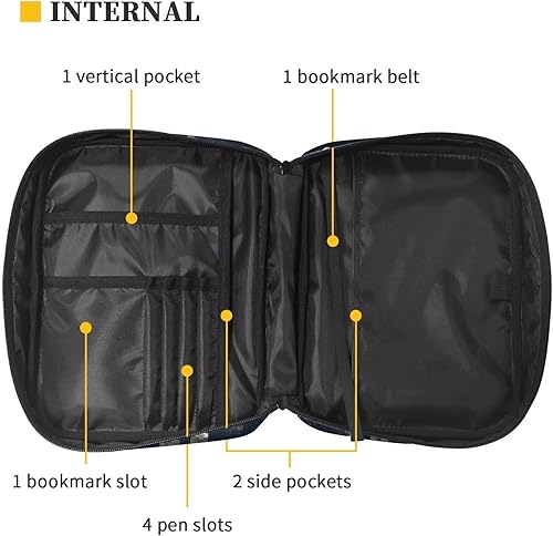 Miniatura 5 de Suobstales Fundas para Biblia de ciervos para mujeres y hombres, funda de la Biblia con bandera estadounidense de camuflaje, accesorios para la