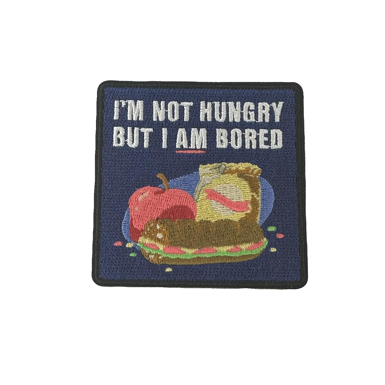 Hungry Morale Patch, FILSEF, Meme Patches for Backpacks, Military Hook and Loop, Murph, Tactical Veteran Owned, FP-27