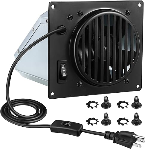 Saillong Kit de ventilador de ventilador, kit de accesorios de ventilador de calentador de pared compatible con Mr. Heater, Dyna Glo, Comfort Glow,