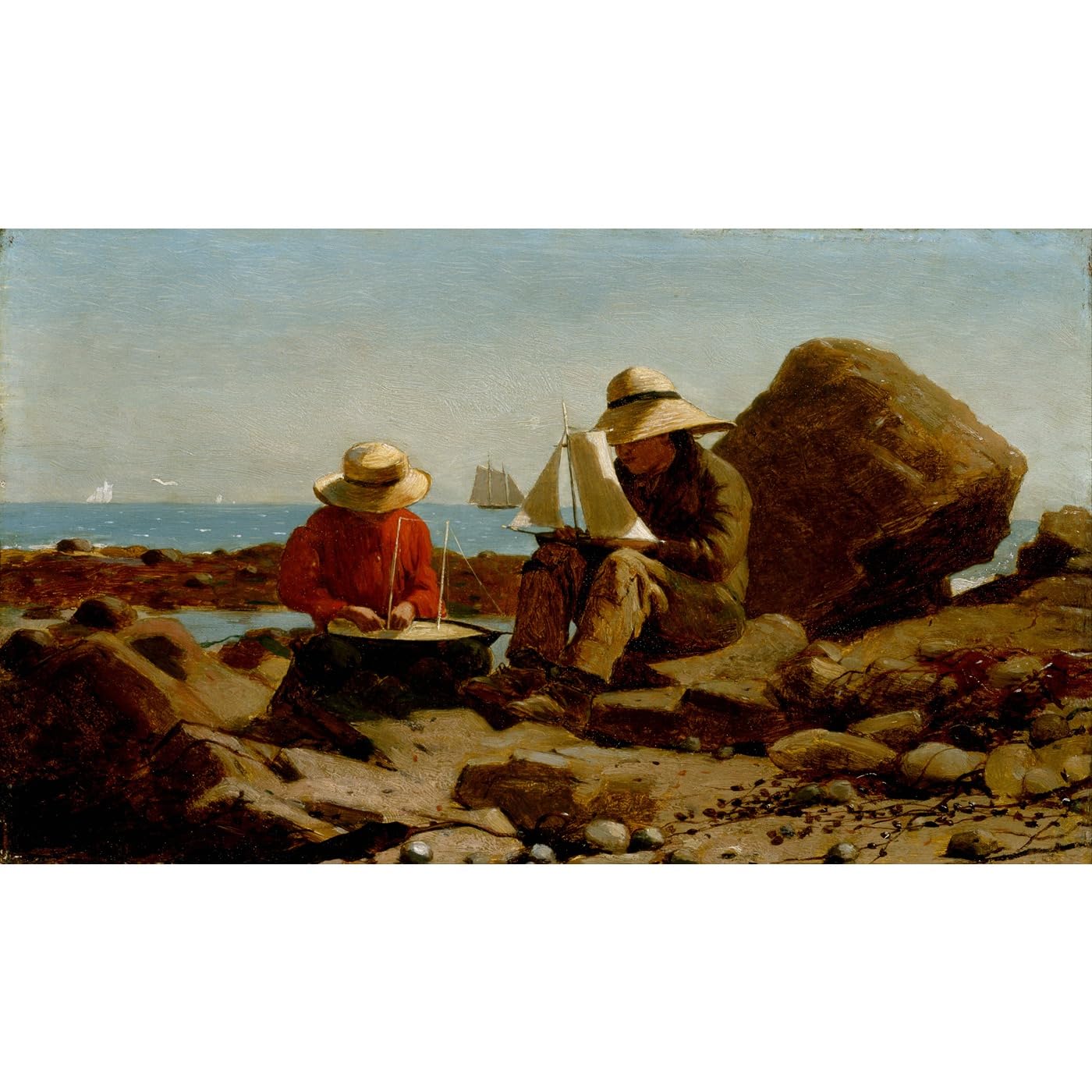 Homer Les constructeurs de bateaux Impression giclée décoration murale
