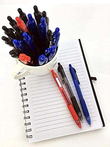 Miniatura 5 de Zebra Pen, Paquete a granel de 24 bolígrafos de tinta, bolígrafos retráctiles Z-Grip de punta media de 0.039 in, 12 bolígrafos negros y 12