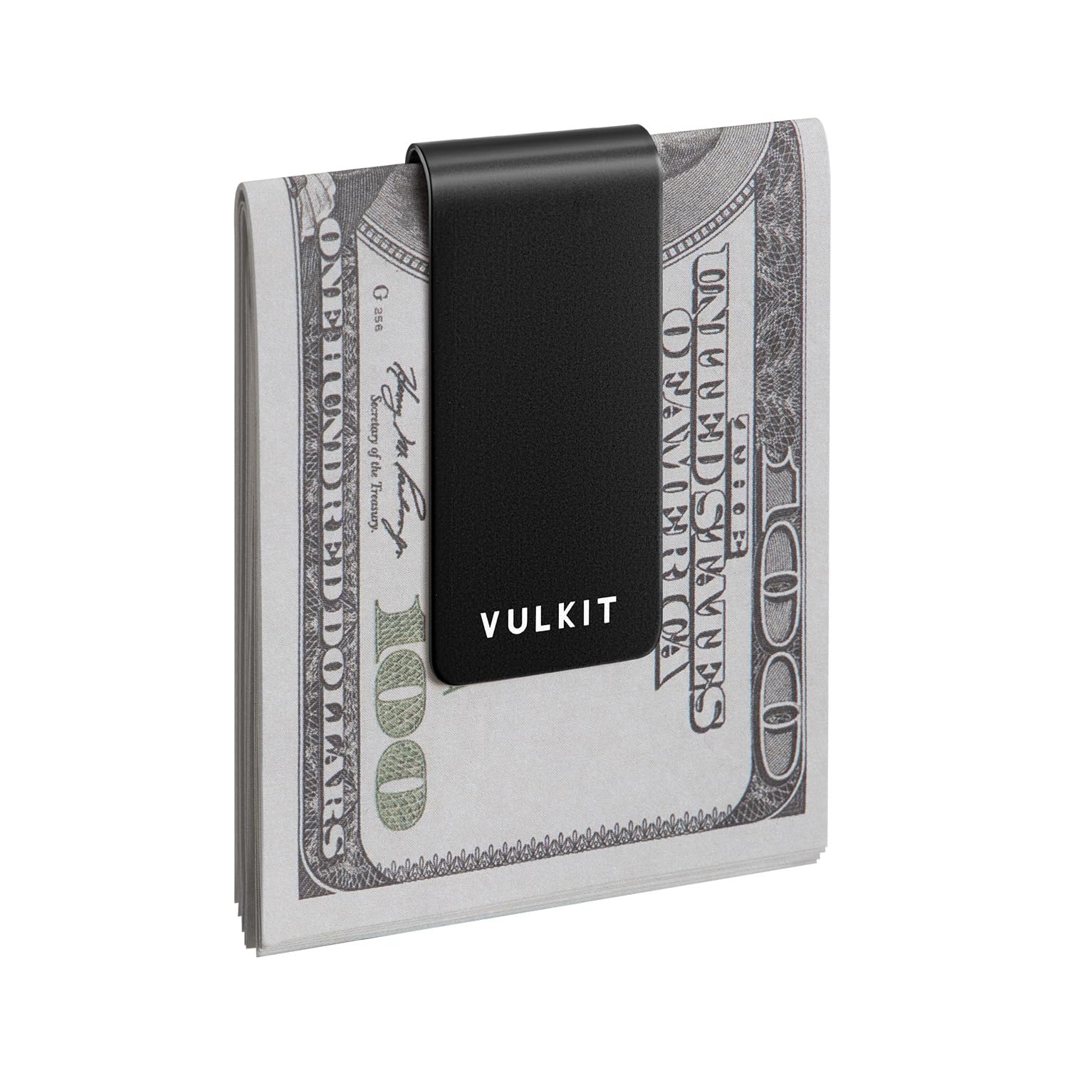 VULKIT Money Clip Stainless Steel Cash Holder EDC Accessories Men's Money Clips