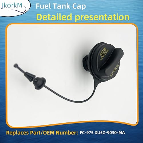 Miniatura 6 de Tapa de gasolina FC-975, tapa del depósito de combustible compatible con Ford E-150 E-250 E-350 E-450 E-550 F-150 F-250 F-350 F-450 F-550 Windstar