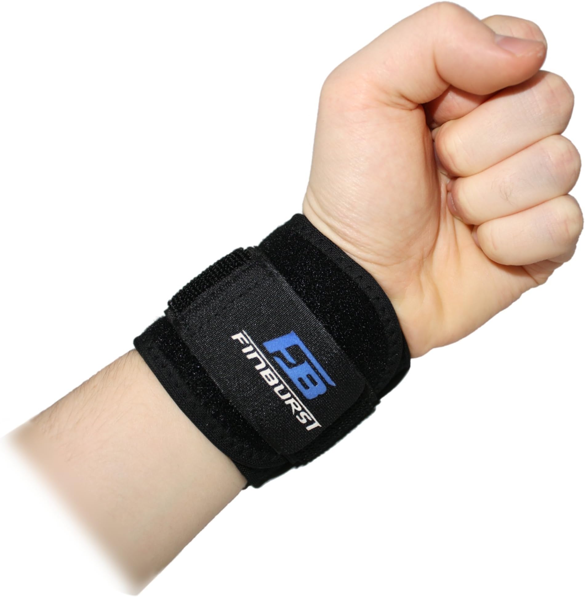 Wrist Support Strap - Premium Adjustable Wrap for The Gym, Fitness, Lifting and Much More - for Men & Women (1 Piece)