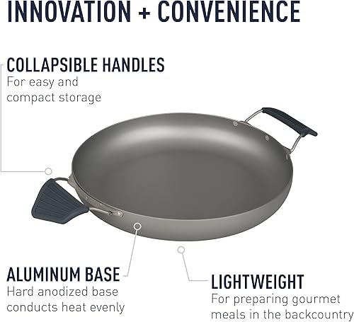 Miniatura 4 de Sea to Summit X-Pan - Sartén de aluminio para camping, 8 pulgadas