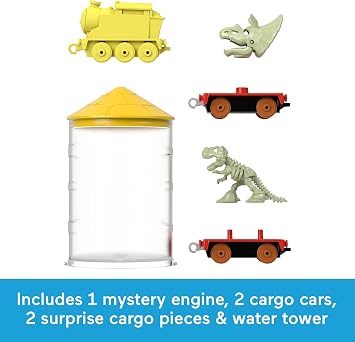 Thomas & Friends Mystery Toy Trains Collection, Color Reveal Engines with Color-Changing Action & Cargo for Kids Ages 3+ Years, Each Sold Separately