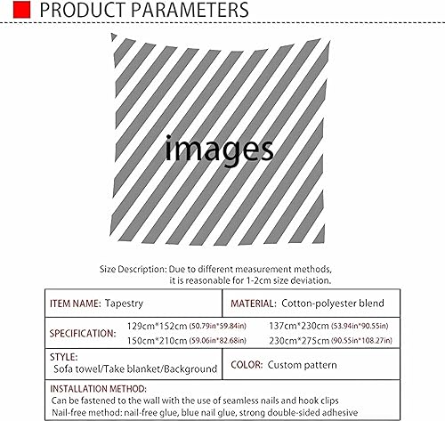 Miniatura 4 de Psesaysky Leonardo da Vinci - Tapiz de pared de poliéster y algodón para sala de estar, dormitorio, decoración del hogar, tapiz de arte clásico,