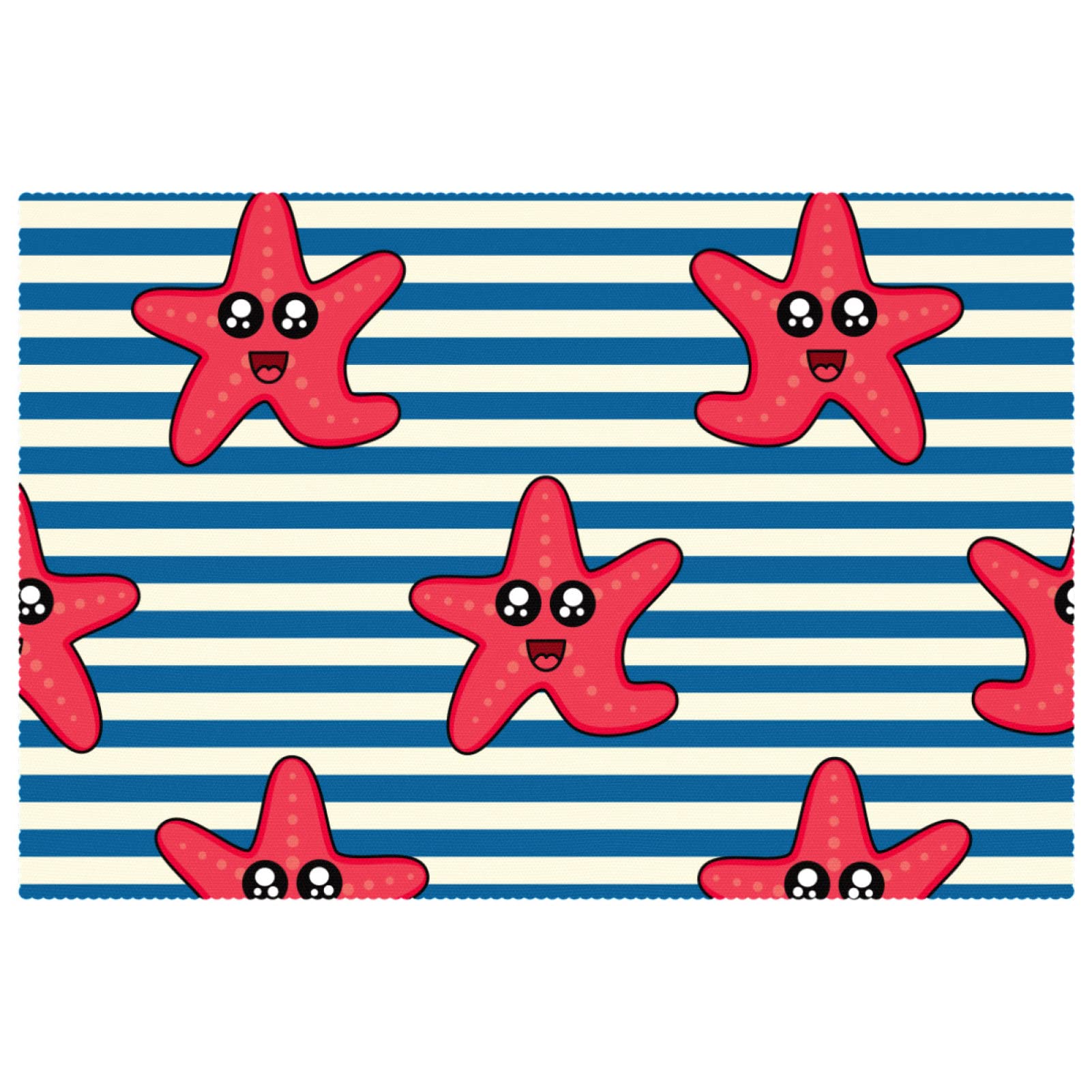 Set de table mignons étoile de mer pour décorer votre table de repas