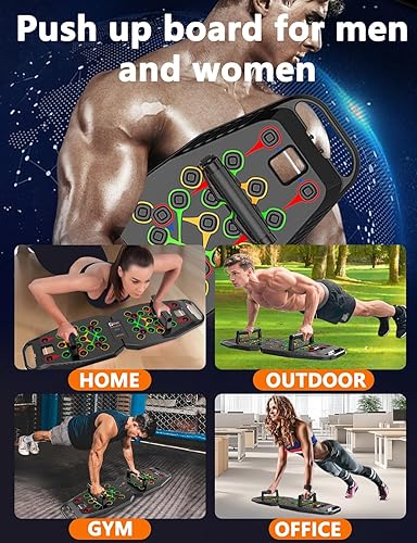 Miniatura 9 de Tabla Push Up, accesorios de fitness con bandas de resistencia