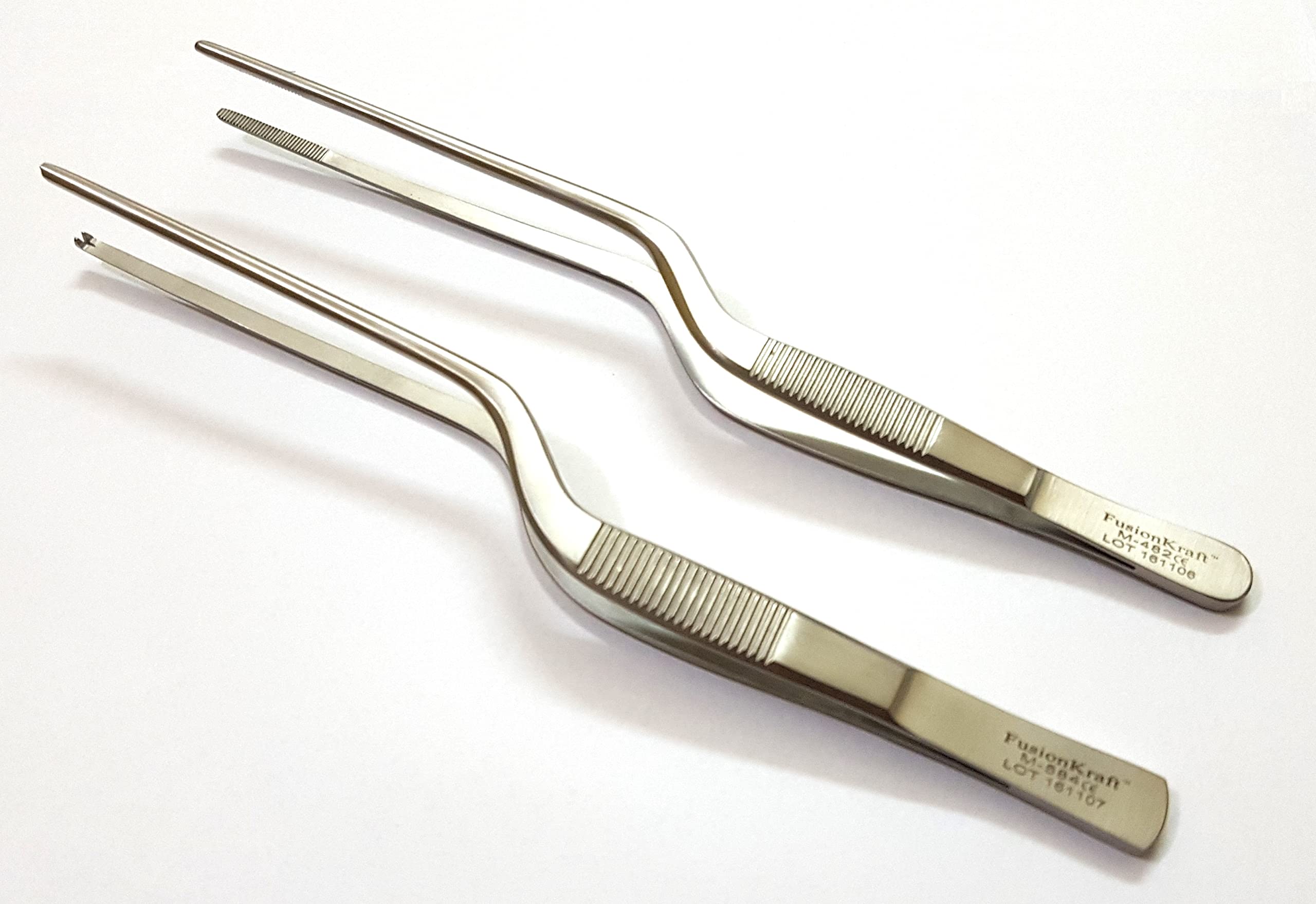 FusionKraft Taylor (Cushing) Bayonet Forceps, One each of Fine Serrated & Toothed Tips, 7.25" (B0C1W42C2J) Amazon Price History, Amazon Price Tracker