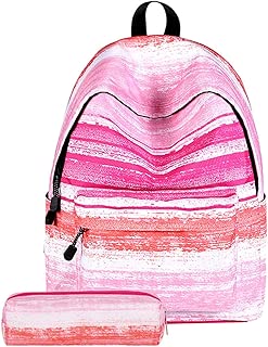 janefery 十代の女の子のショルダー巾着袋用スクールバッグ