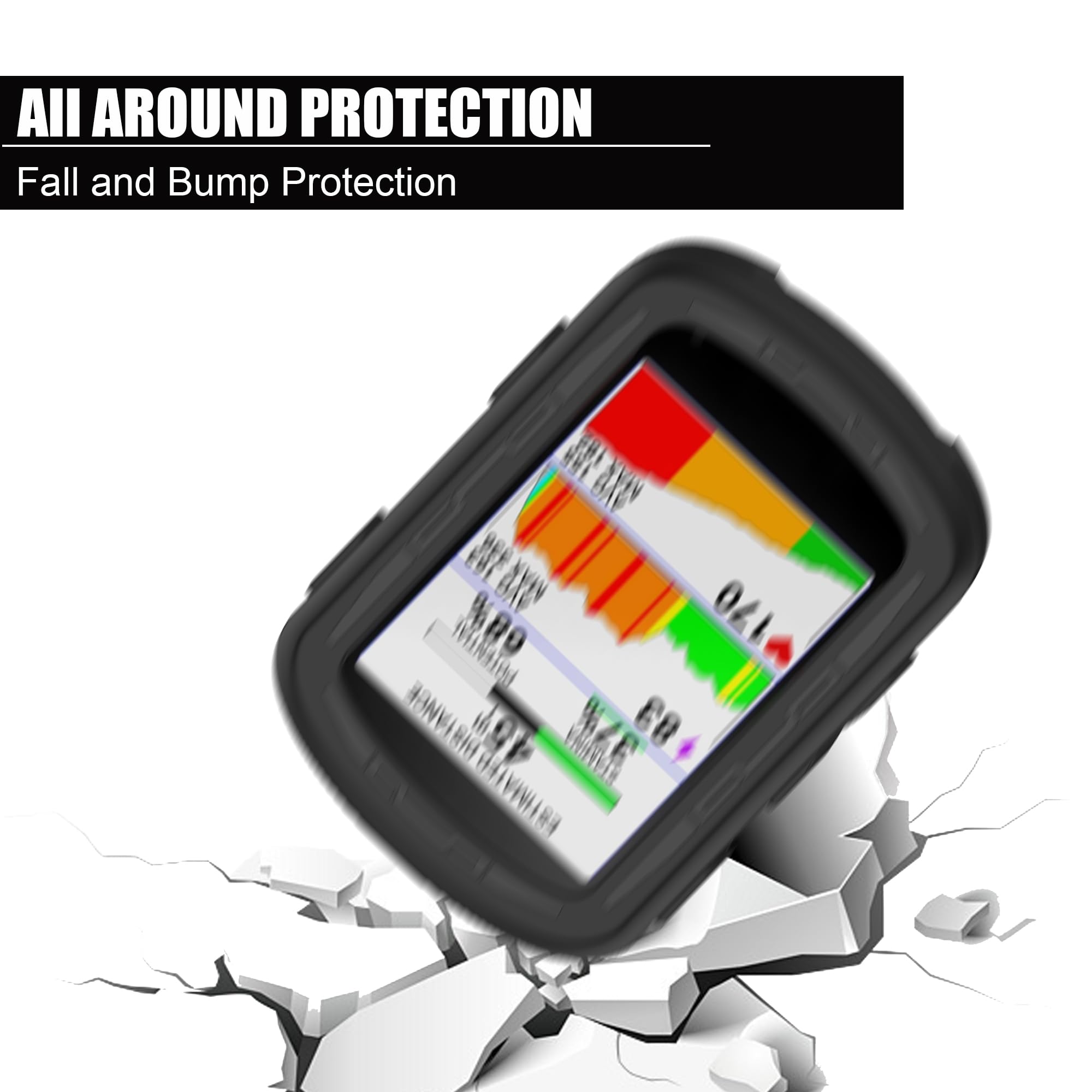 Amazon.co.jp: Lamshaw For Garmin edge 850、550 シリコーン ケース 