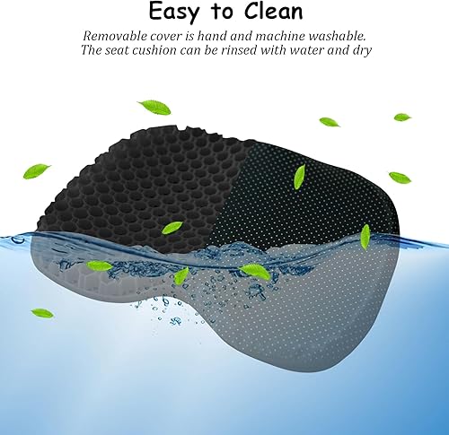 Vista 34 de NEW-Vi Cojín antideslizante para asiento de kayak, impermeable, grueso, para lancha, kayak, canoa, remo, estadio, para sentarse en silla de kayak