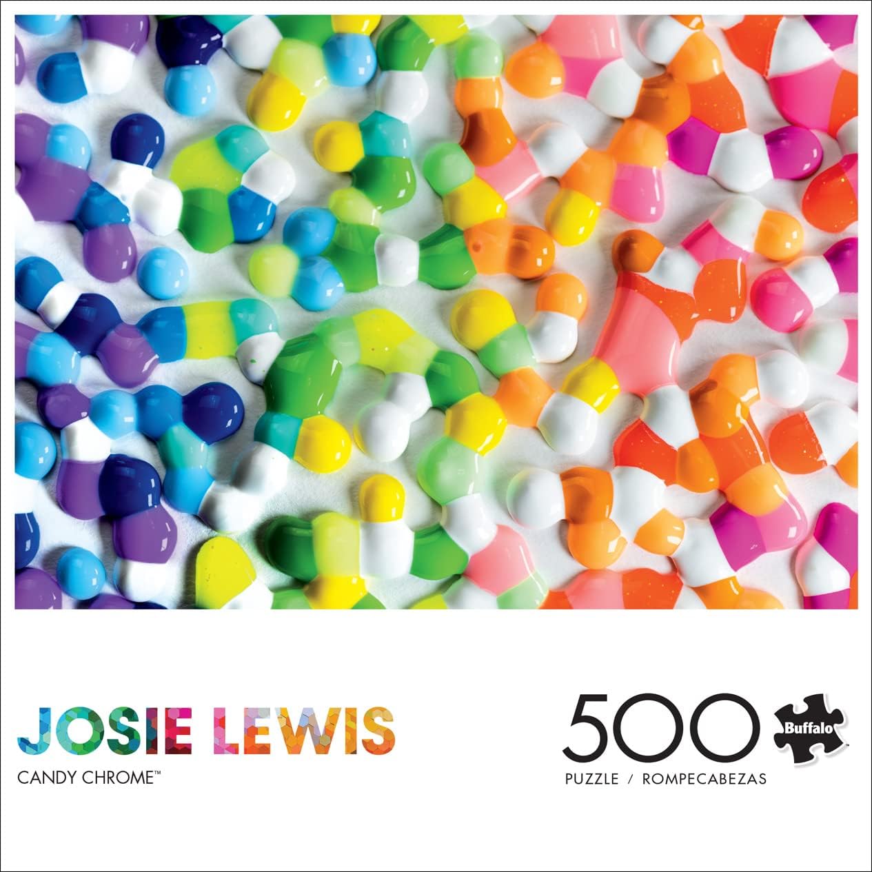 Buffalo Games - Josie Lewis - Candy Chrome - 500 Piece Jigsaw Puzzle