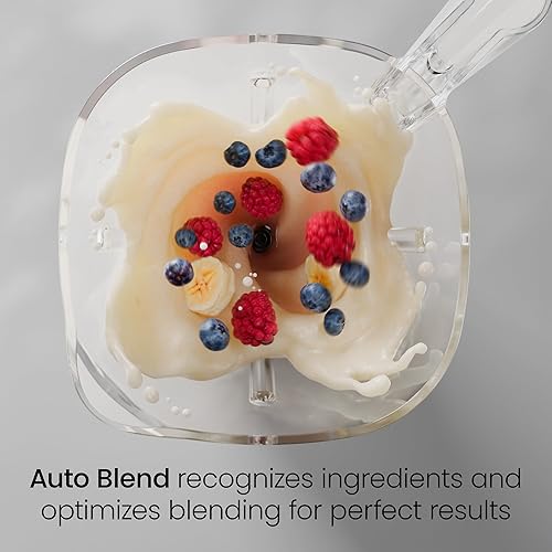 Miniatura 3 de Chefman Obliterator - Batidora de encimera de 48 onzas para batidos, motor de 1380 W para triturar hielo, nueces y frutas congeladas con hoja de