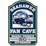 WinCraft NFL unisex-adult Wood Established Design