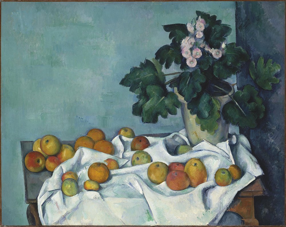 Impresión de Paul Cézanne mate de calidad artística y tamaño mediano para pared