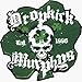 Dropkick Murphys - Est. 1996 - Irish Shamrock / 3 Leaf Clover Logo - Sticker / Decal