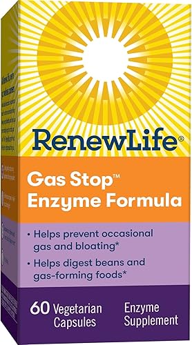 Miniatura 9 de Renew Life Suplemento enzimático a base de plantas para adultos, semillas de hinojo que ayuda a relajar el tracto digestivo, fórmula enzimática de
